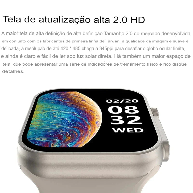 SmartWatch -  Série Ultra 8 - Lançamento - Últimas Unidades