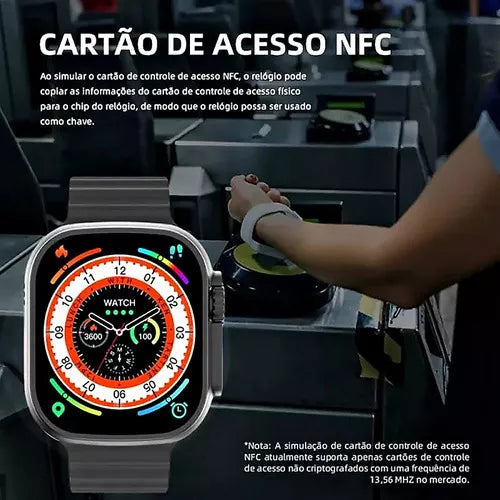 SmartWatch -  Série Ultra 8 - Lançamento - Últimas Unidades