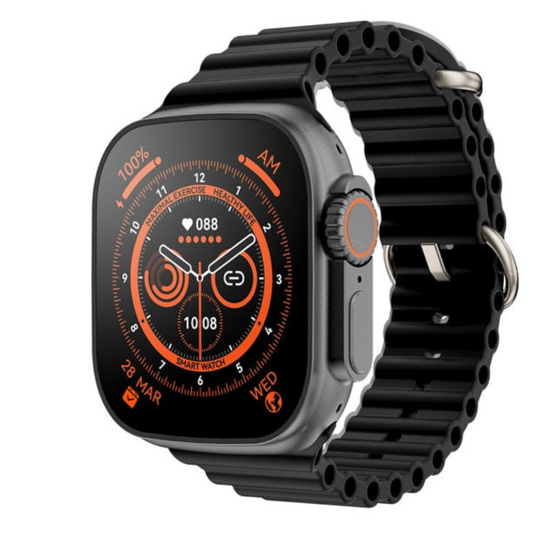 Smartwatch Serie 9 Ultra: Kit 7 Pulseiras + case