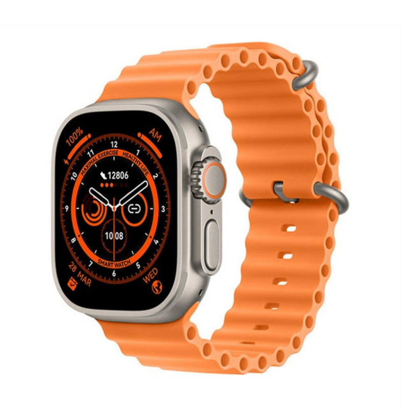 Smartwatch Serie 9 Ultra: Kit 7 Pulseiras + case